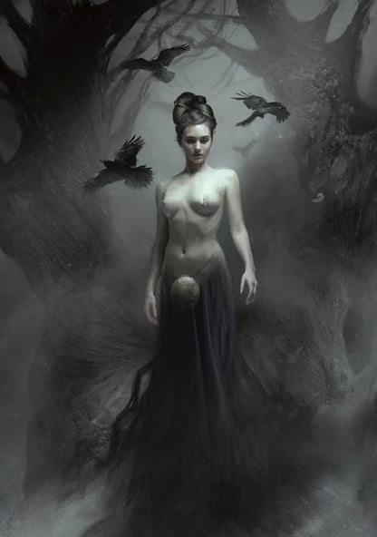 The Mist and the Raven by Bastien Lecouffe Deharme | Size L