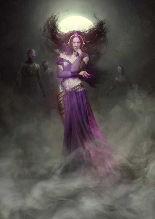 Liliana, Untouched by Death by Bastien Lecouffe Deharme for Magic: The Gathering | Size XL