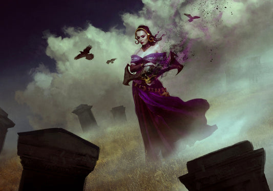 Liliana, Defiant Necromancer by Bastien Lecouffe Deharme for Magic: The Gathering | Size XL