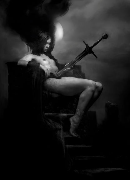 Misfortune (Monochrome) by Bastien Lecouffe Deharme | Size XL